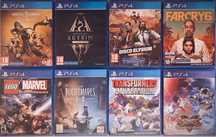 Продам/Меняю диски от PS4 и PS3