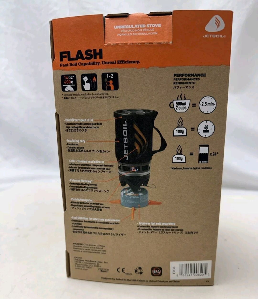 Jetboil flash 1.0l