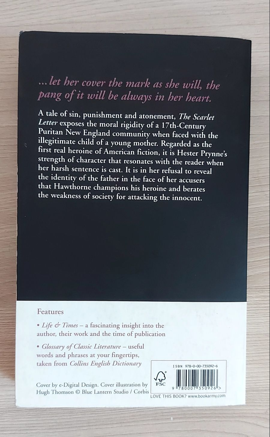 Книга на английском языке.THE SCARLET LETTER, Nathaniel Hawthorne.