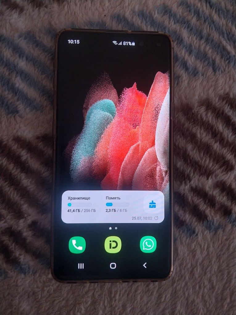 Самсунг s10 5G 256 indriver android 11
