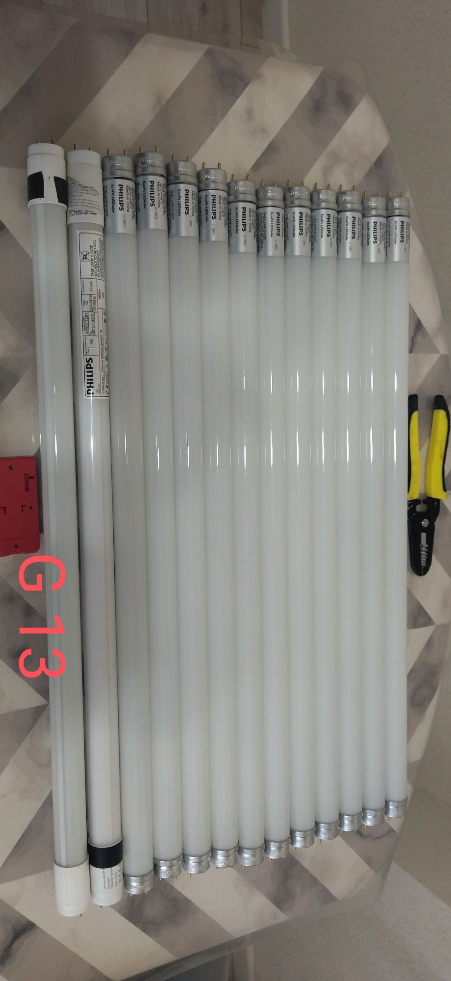 Астана . Лампы светодиодные PHILIPS и ECOLA G13 LED 500 тенге