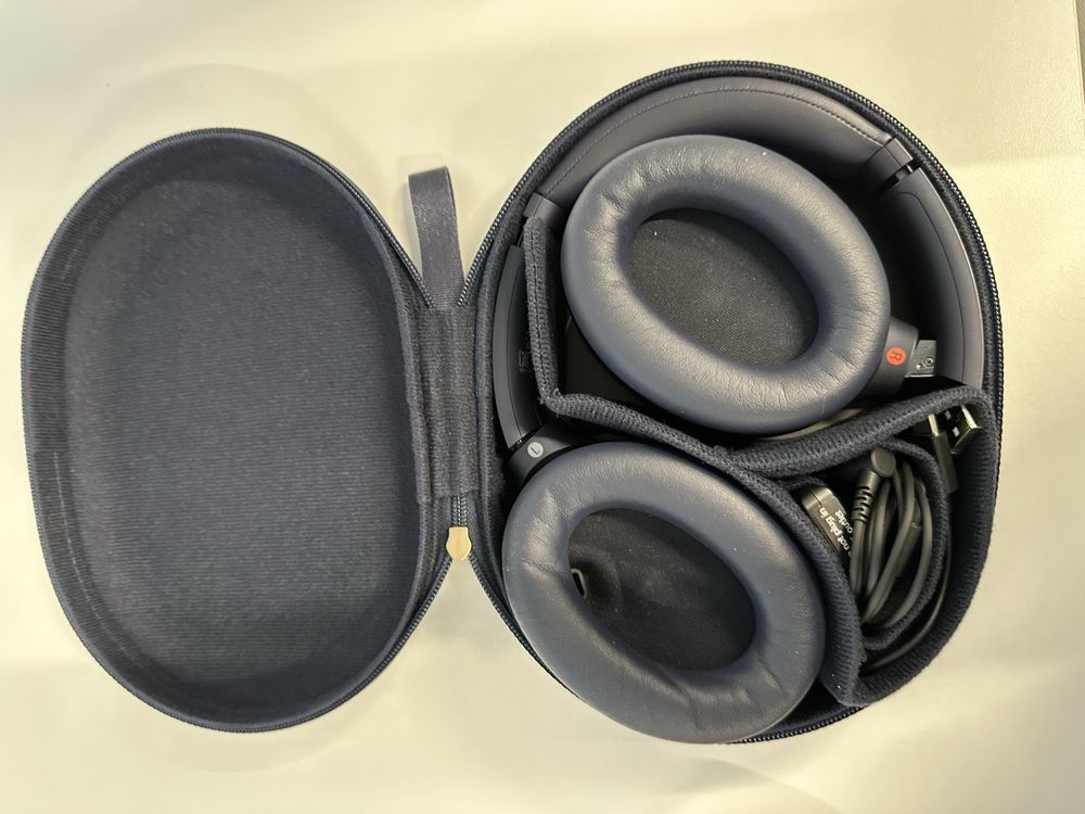 Наушники Sony WH-1000XM4 синий