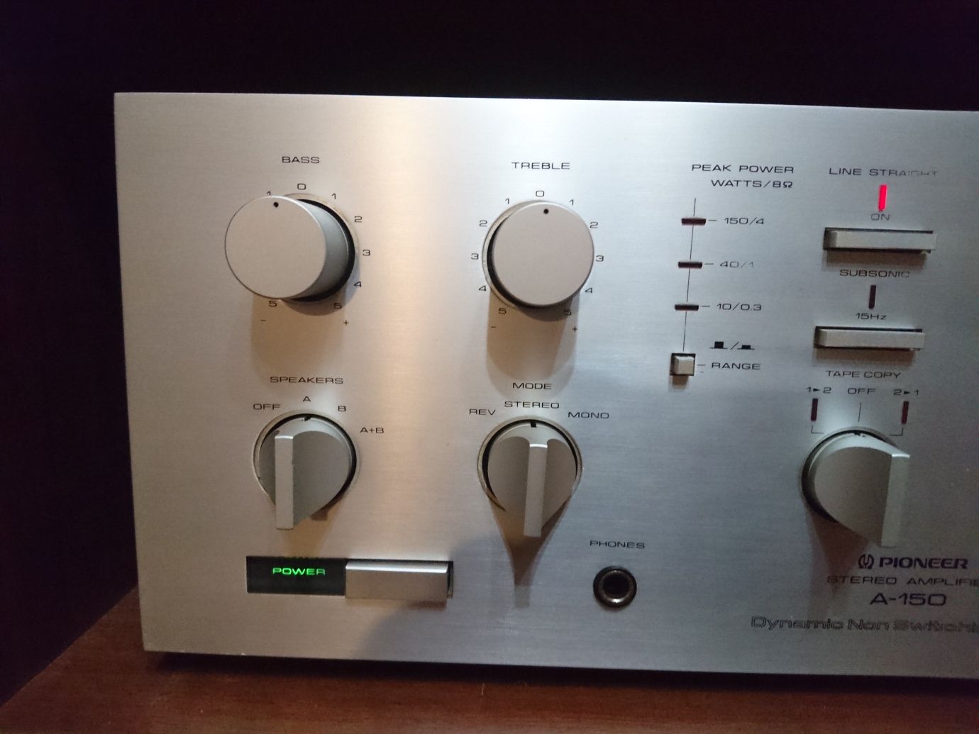 PIONEER A-150. Интегральный усилитель мощности .