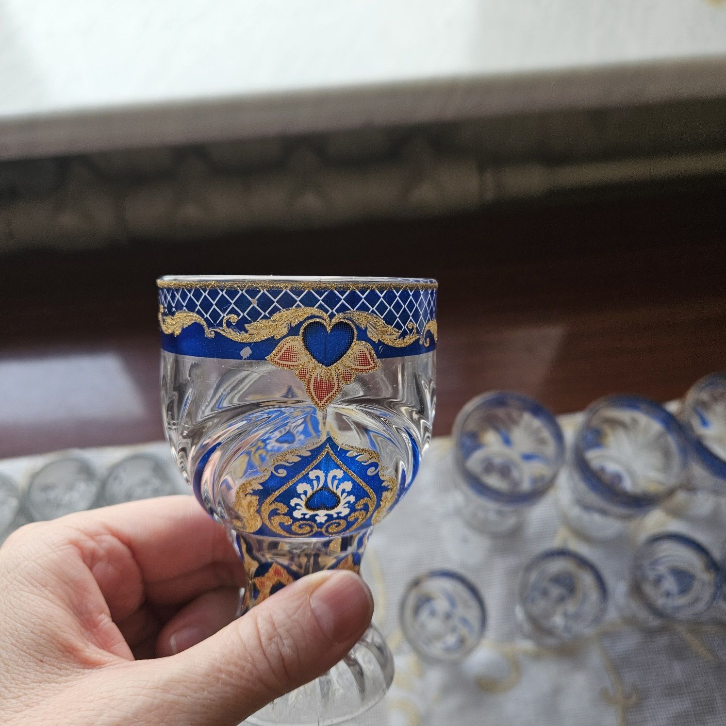 Бокалы и стопки комплект