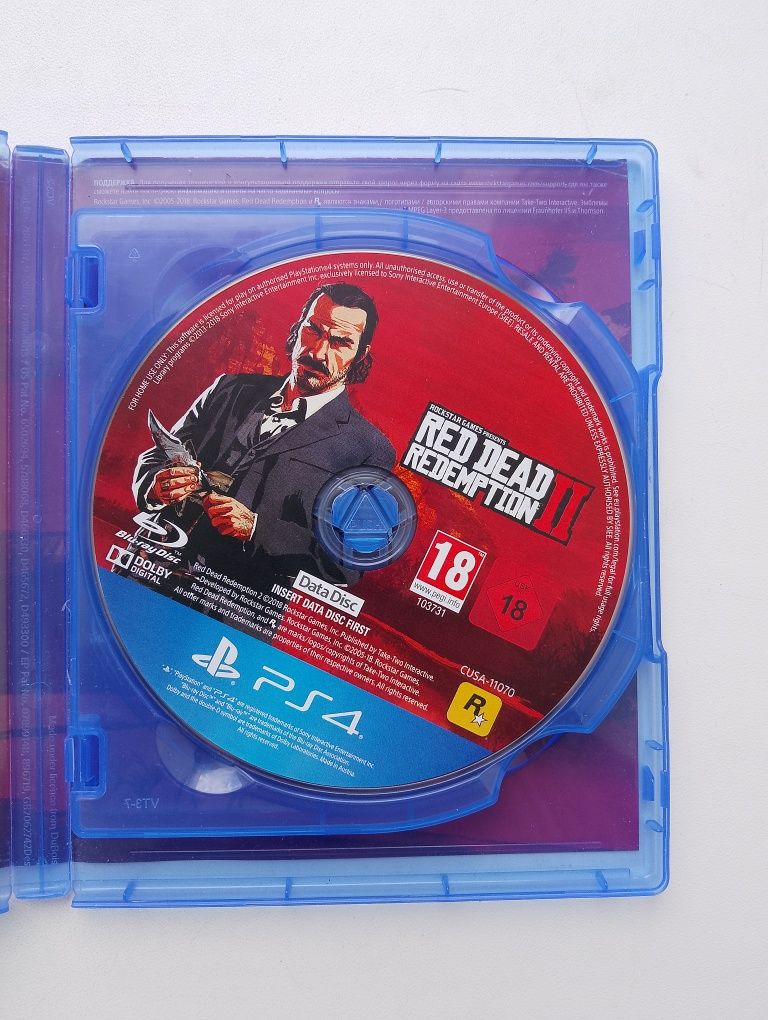 Игра на PS4 и PS5, Red Dead Redemption 2