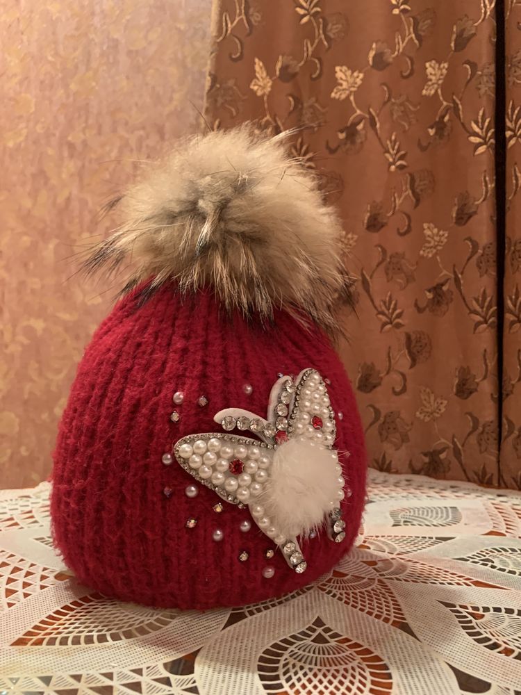 Шапка зимняя и снуд (8-10 лет)