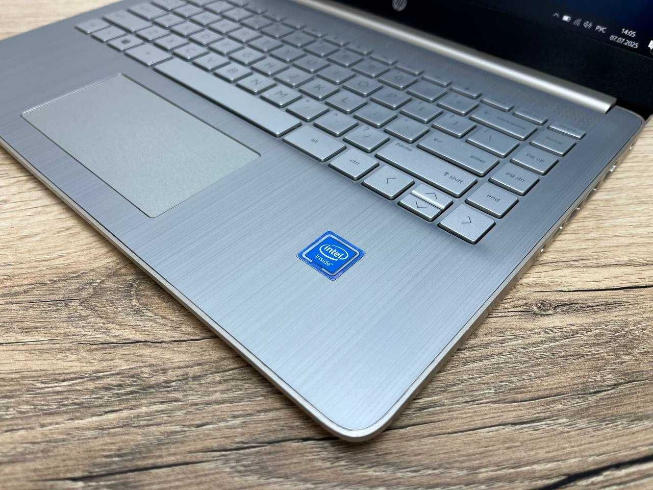 Тонкий Компактный ноутбук HP 14 Celeron/ОЗУ 4/SSD 64/Для офиса