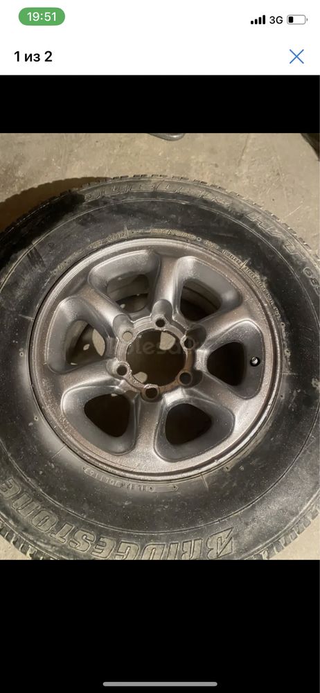 4 шт простой диска hilux 1штук 1прадо запаска  хайлюкс штамп