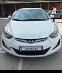 Hyundai Elantra 2014 г., 1.6 л, автомат, белый