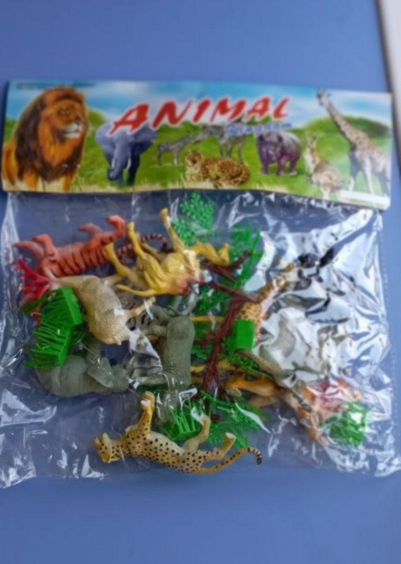 Игрушки-домашние и дикие животные