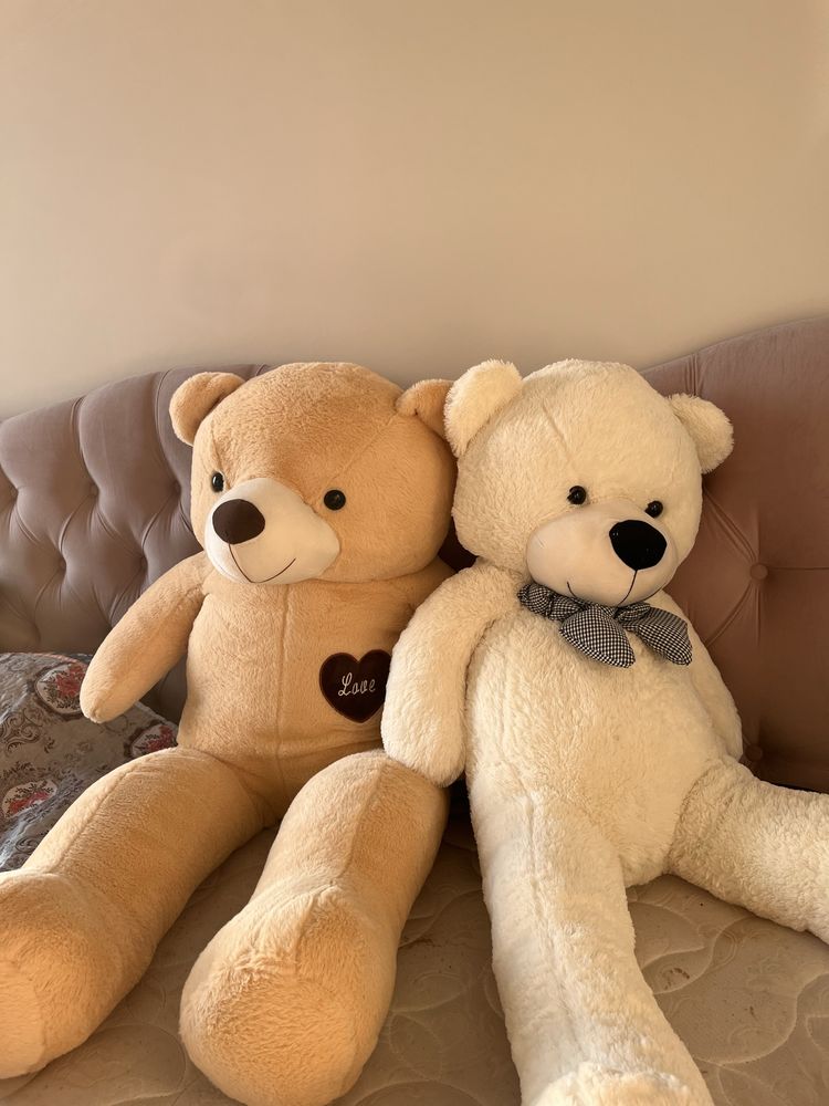 Мягкая игрушка мишка, высота 150см, 100см