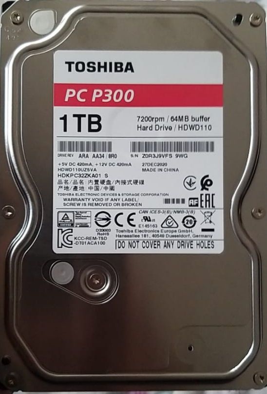 Жесткий диск Toshiba