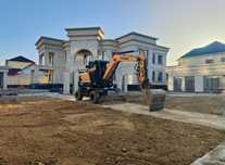 Услуги мини экскаватор с гидромолтам