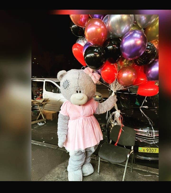 Аниматор Мишка Тедди прокат аренда ростовые куклы Teddy