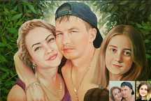 Лучший подарок. Художник- профессионал со стажем 37лет.