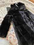 Норковая элитная шуба BLACK NAFA MINK