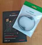 AudioQuest Forest USB A-C бонус LAN-кабель Cat.6