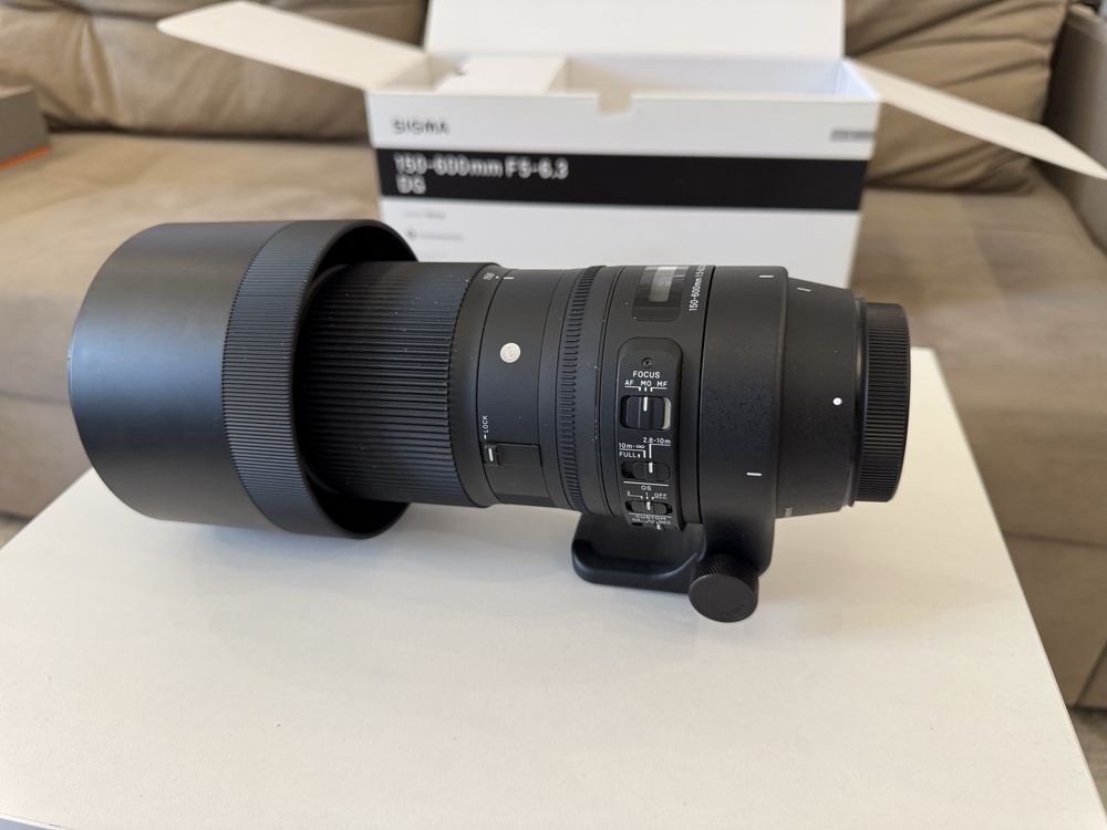 Объектив Sigma 150-600mm f/5-6.3 DG OS HSM для Canon