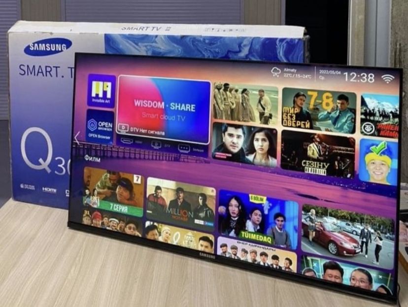 SMART телевизоры Samsung, LG, Yasin — от 55 000 ₸, гарантия