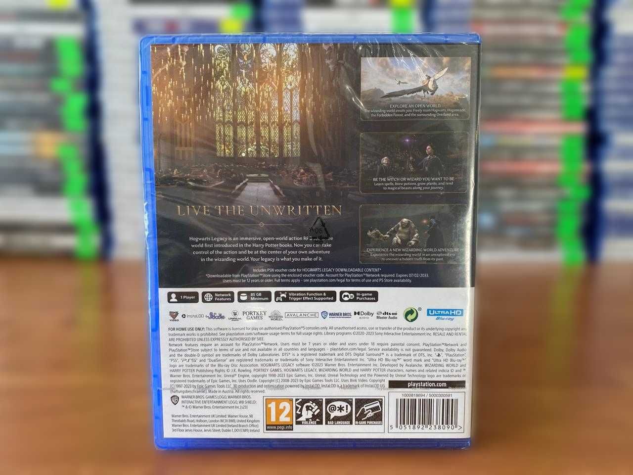 Новый Hogwarts Legacy/ Хогвартс Легаси PS5 Много Игр
