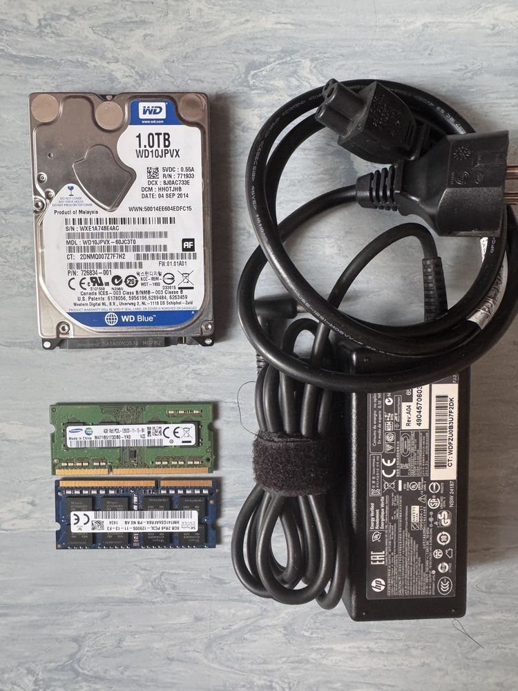 Озу ddr3 ЖД и Зарядка