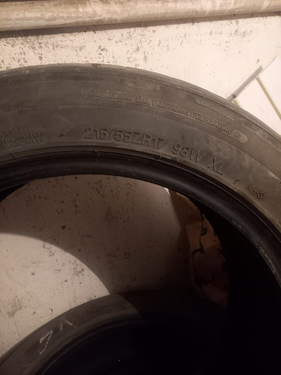 Шина R17 215/55 летние