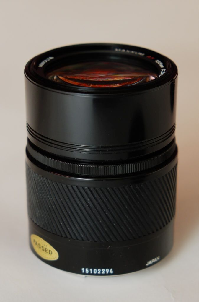 Легендарный Minolta Maxxum (байонет Sony A) 135/2.8 коллекционный