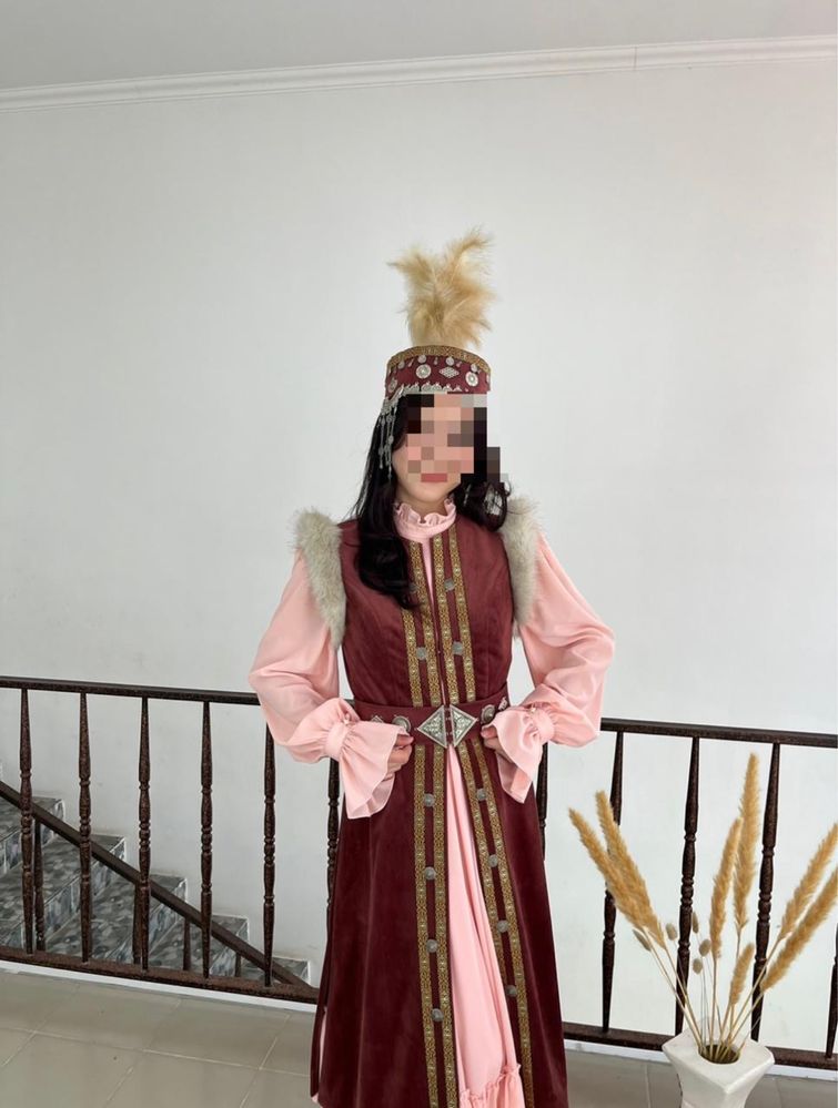 Казахский камзол с саукеле — в аренду