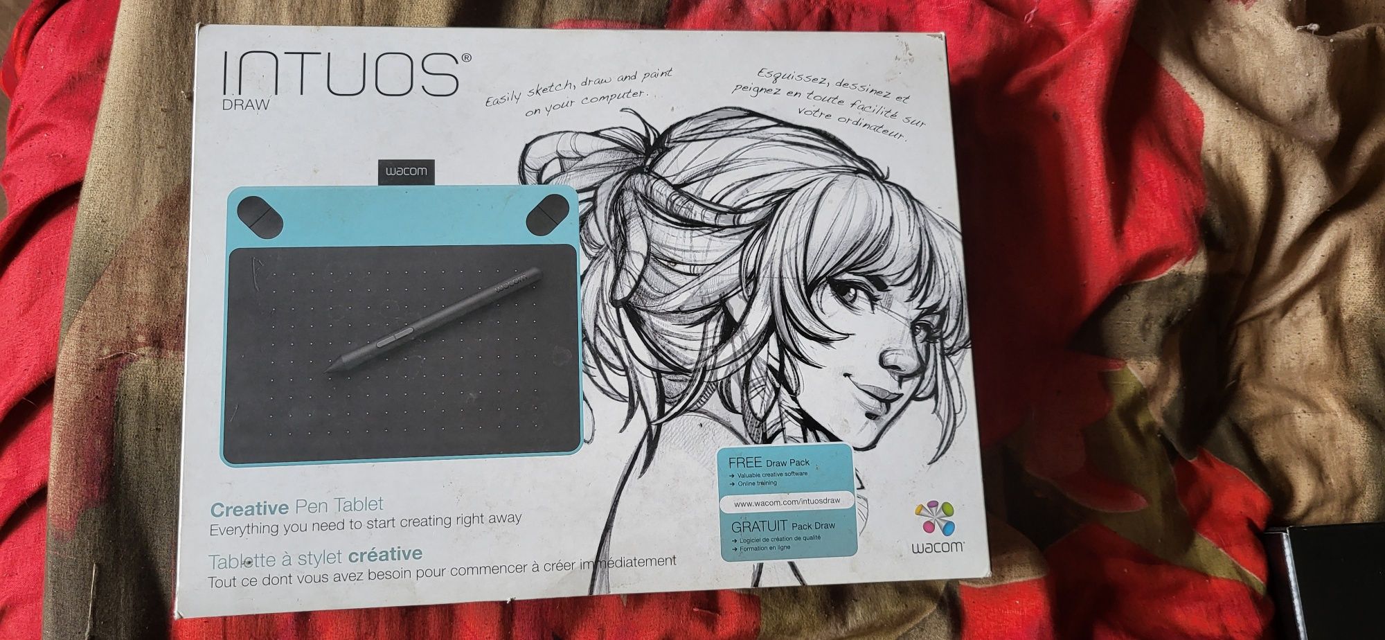 Продаю графический планшет wacom intuos draw