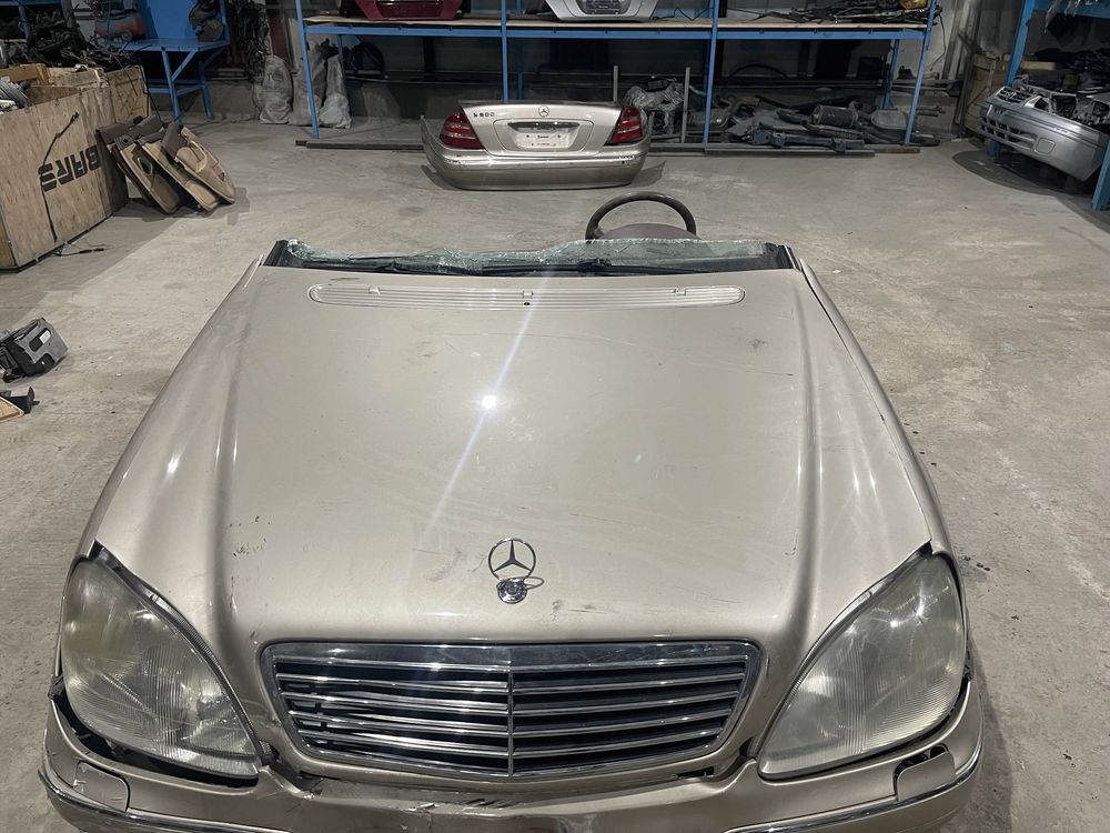 W220 авторазбор мерседес распил сша япония двигатель m113 акпп бу