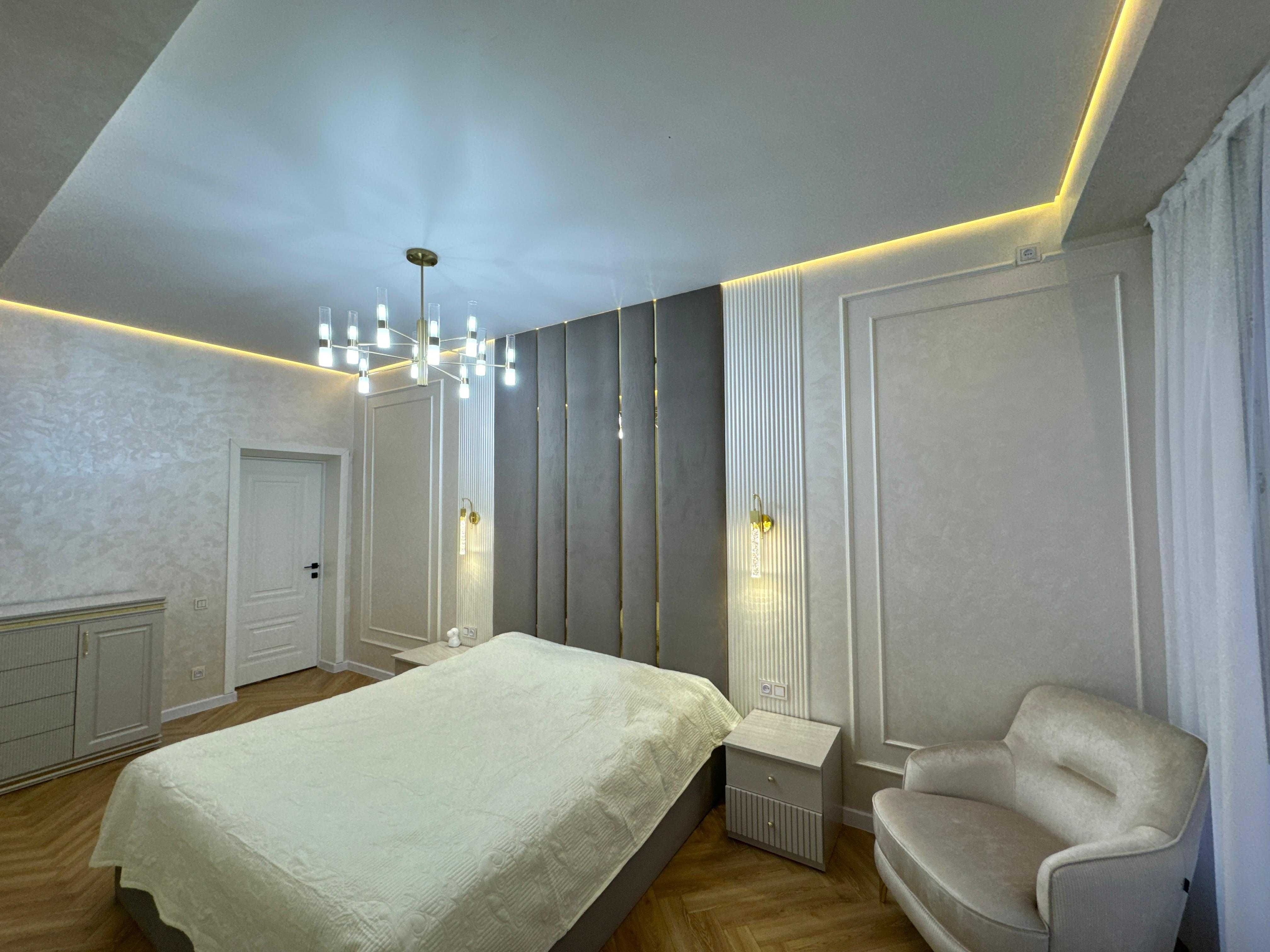 3-бөлмелі, ЖК Рубин, Нұрсат, кирпич, 110 м2, 4-этаж, евроремонт