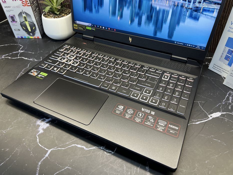 Ноутбук Acer Nitro 16 | Ryzen 7-7735H | 16GB | RTX4050 | 512GB [39-]