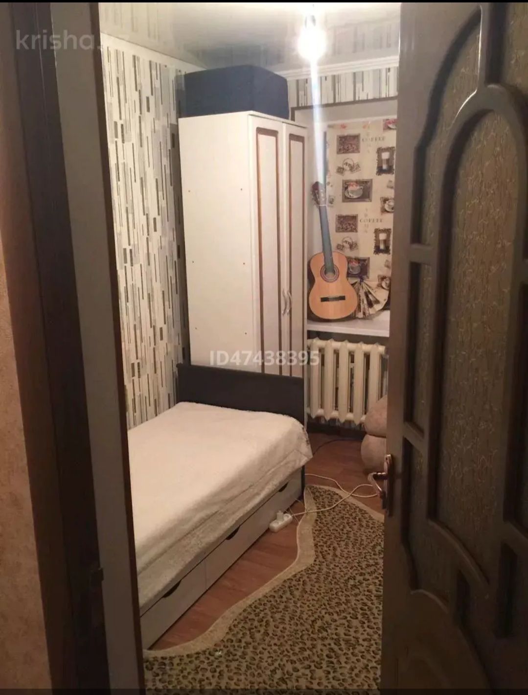 Продам 2 комнатную квартиру в г Тараз, ул. Абая 160, 3 этаж