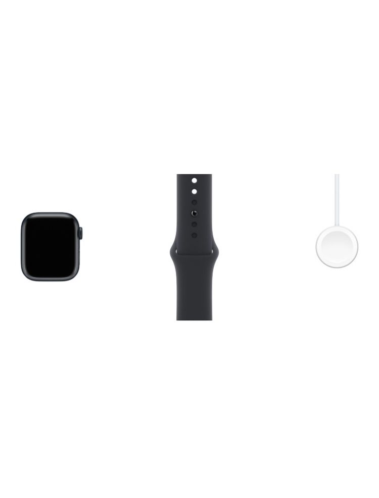 Смарт-часы Apple Watch Series 8 45 мм Aluminum черный