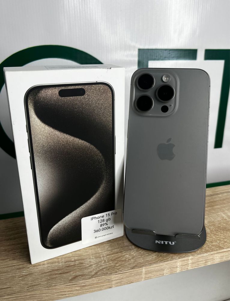 IPhone 15 Pro, 128ГБ, 89%