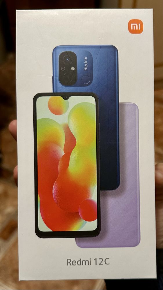Продам телефон Redmi 12C 64 гигабайт в цвете Ocean Blue