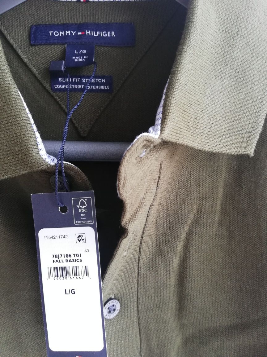 Поло мужское новое, Tommy Hilfiger размер L