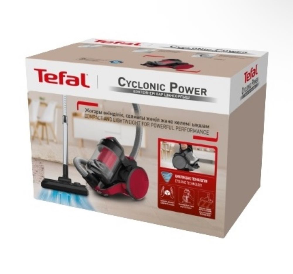 Пылесос Tefal с коробкой