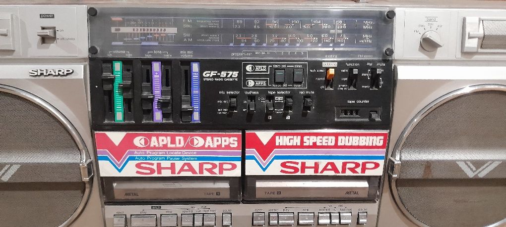 Магнитола SHARP 575 Производства Япония