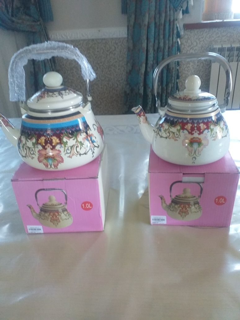 Чайники заварочные новые с сеточкой