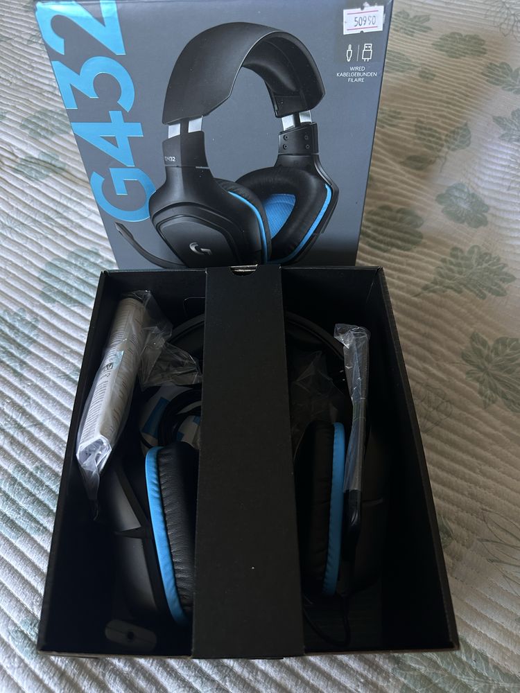 Наушники Logitech G432
