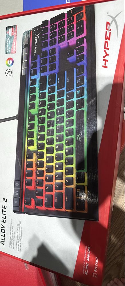 Продам механическую клавиатуру HyperX