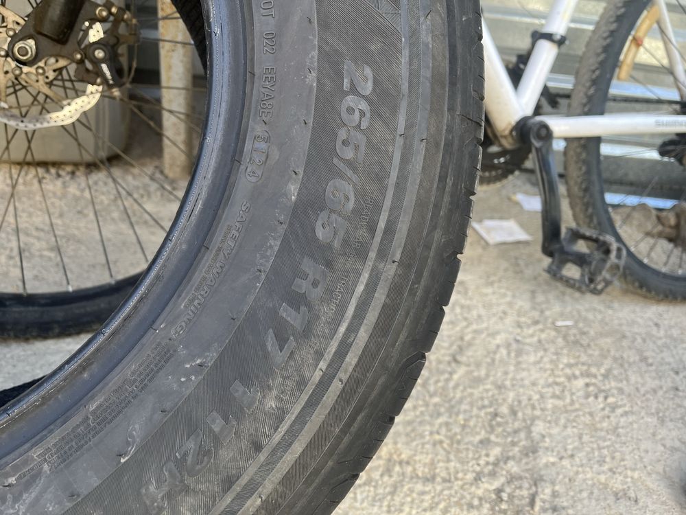 Шины 5шт, Kumho 265/65/17 летние