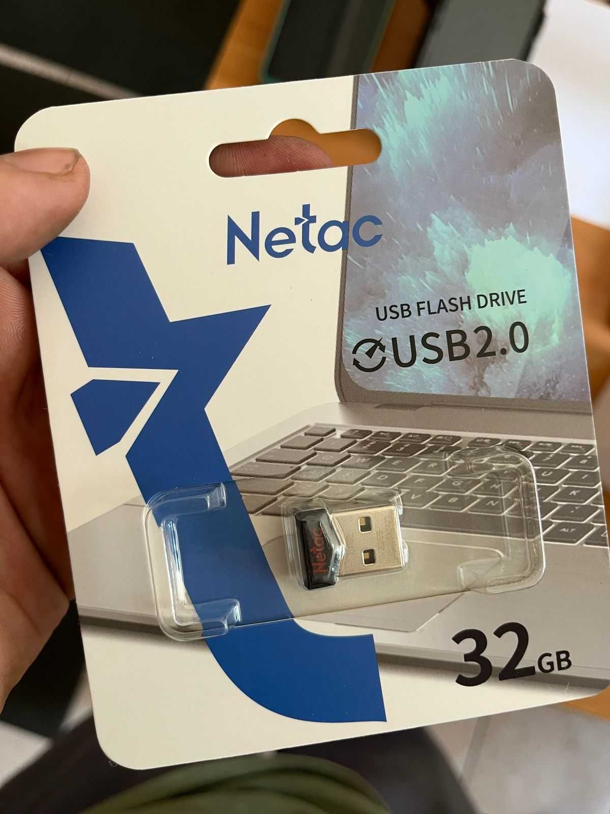 USB-накопитель Netac 32GB, NT03UM81N-032G-20BK, USB2.0