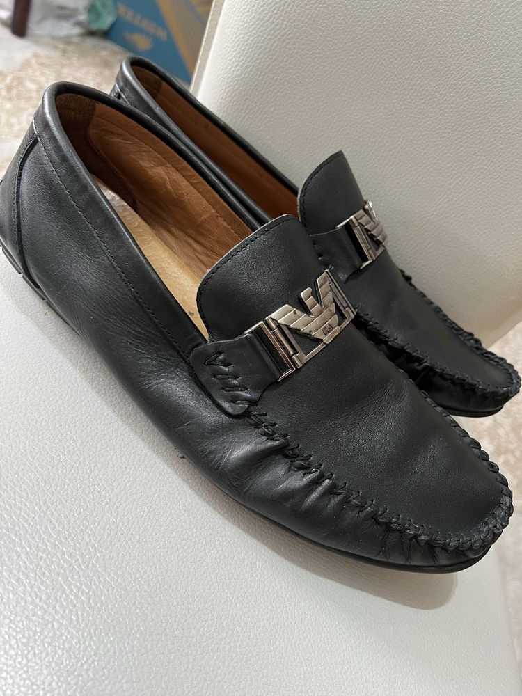 Туфли кожаные G Armani
