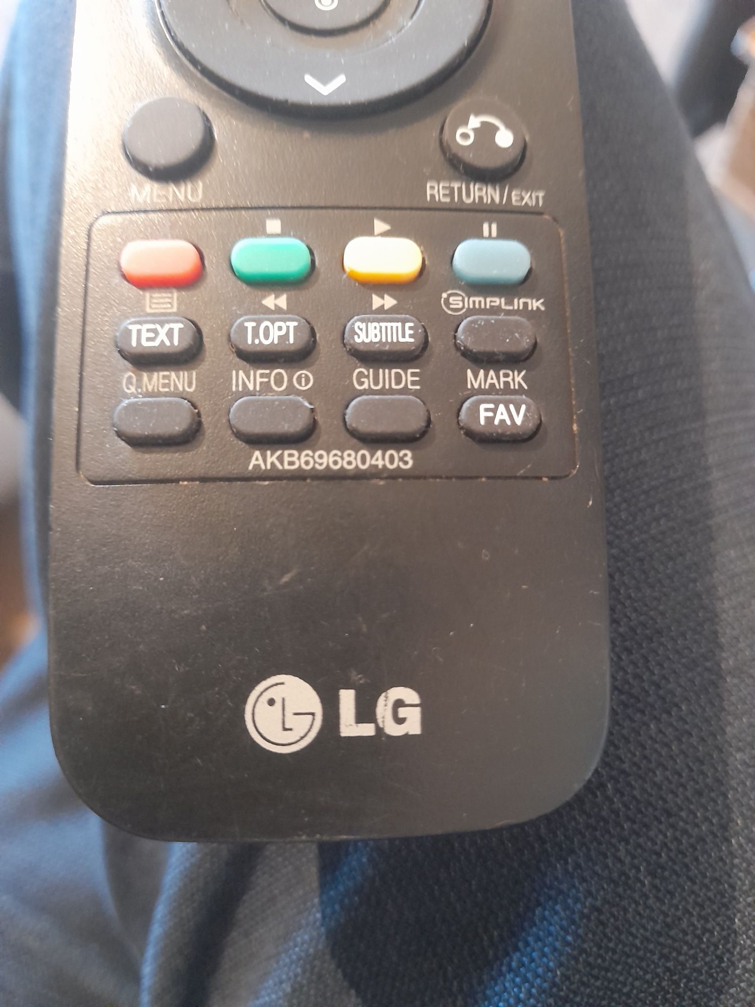 Пульт от телевизора LG