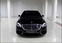 Прокат аренда  авто Мерседес S560 W222 с водителем.