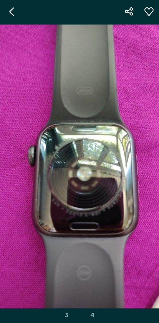 Apple Watch 6 series 40mm.Арзан бағада сатамын.Почти новый,откл.сост.Р