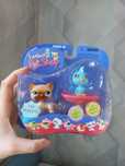 Лпс/lps/littlest pet shop/пет шоп стоячка бархатная #318