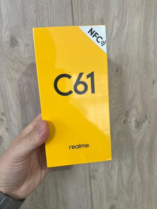 Новинка Realme C61 8/256ГБ NFC новый верифицирован запечатанный
